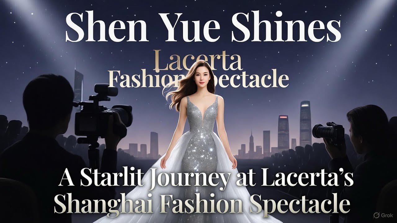 «Shen Yue Shines: звездное путешествие на Шанхайском показе моды Lacerta»