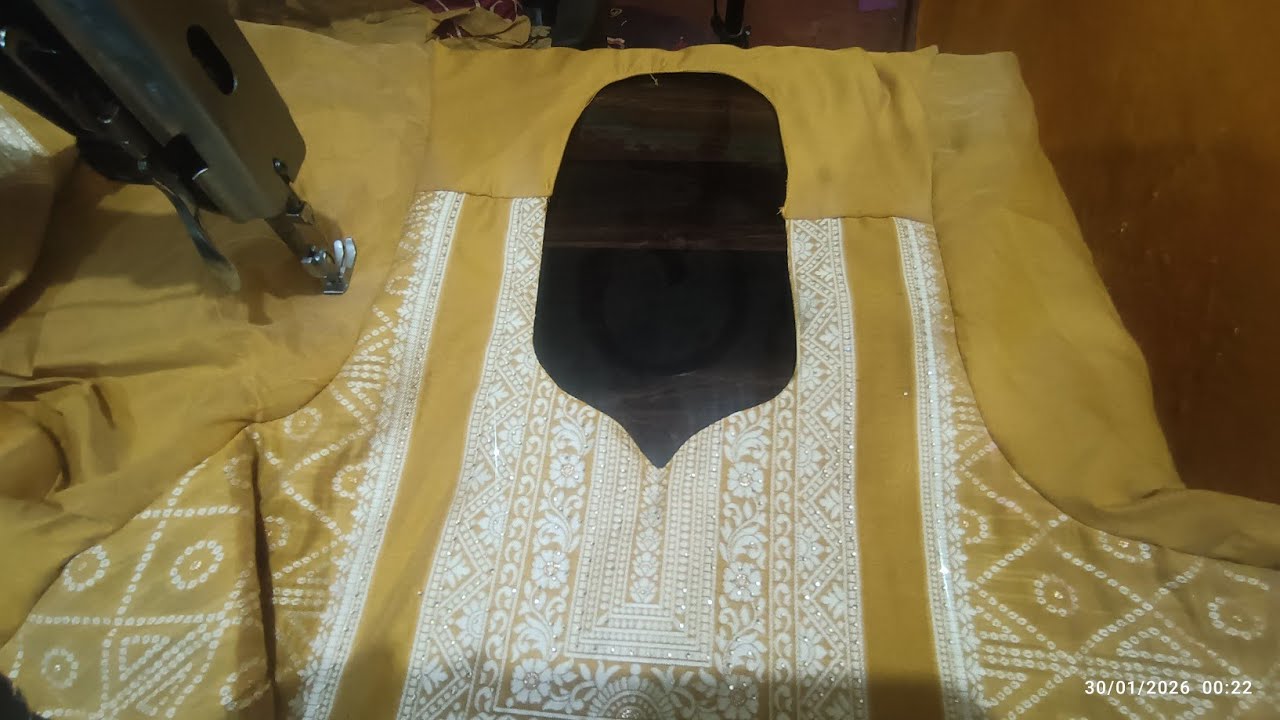 Gala Finishing Bina Hath Silai 😱 | Easy Tailoring Trick | Live Demo