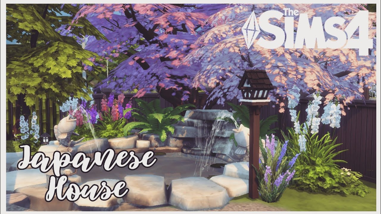 Traditional Japanese House 🌸🇯🇵 | No CC | Stop Motion Build | The Sims 4