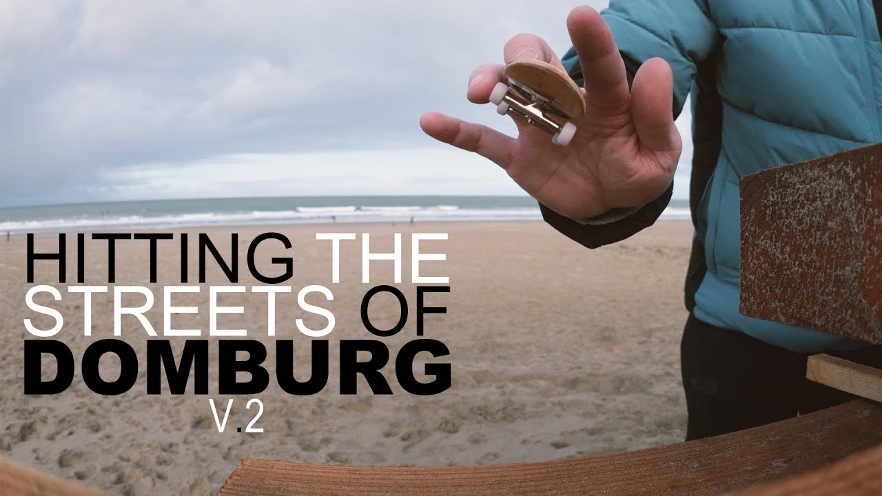 Катаясь по улицам Домбурга, версия 2 — видео о фингербординге 2026 года.