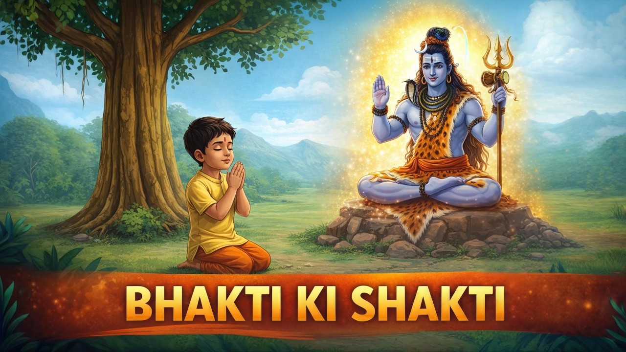 BHAKTI KI SHAKTI I HINDI STORY I KARTOON TOON ZONE