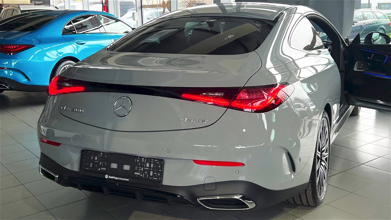 NEW Mercedes CLE Coupe 2024 AMG Line // Visual review