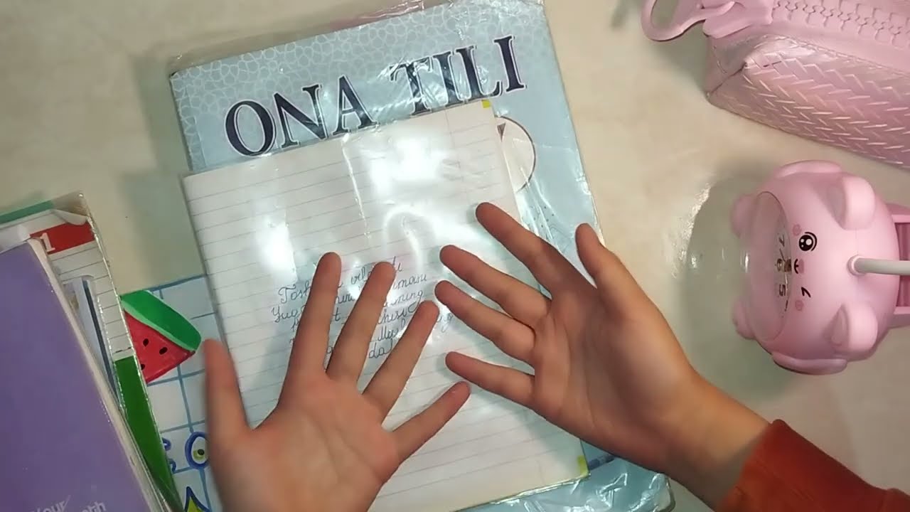 STUDY VLOG 📚 with me DARS QILAMIZA VLOG😱 [ingliz arab rus ona tillaridan va to'garakdan]OBZOR LIKE👍
