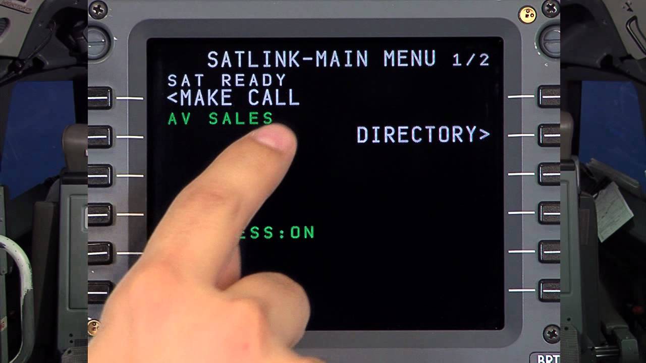 Iridium Satcom - Avionica SatLink