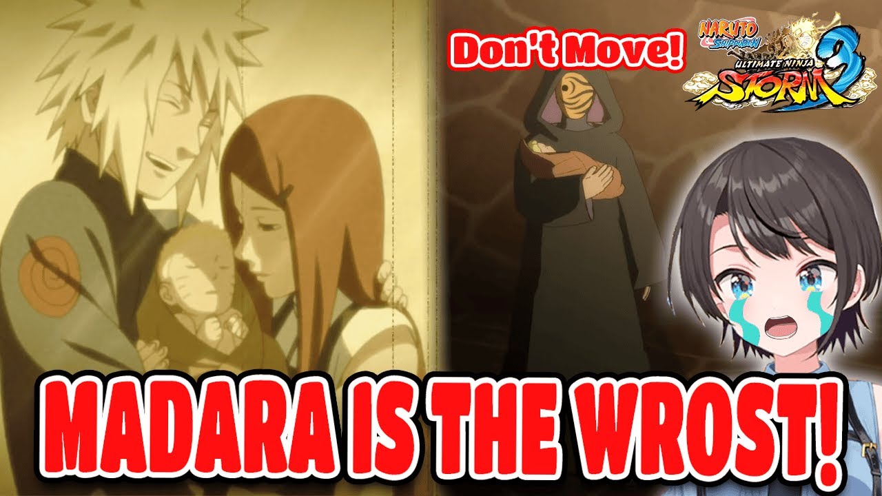 Subaru Sad Reaction To Kushina Part 2 In Naruto: Ultimate Ninja Storm 3 Hololive【ENG SUB】