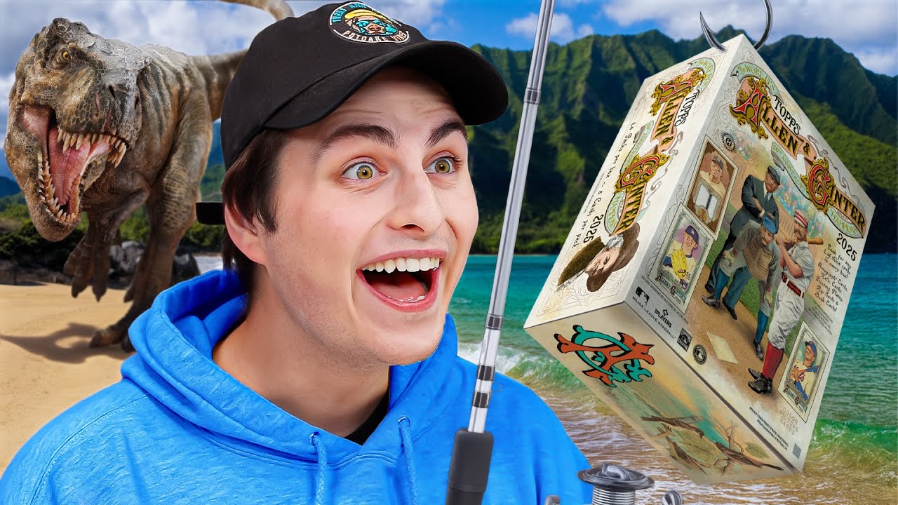 Fishing For Dinosaur Cards! (Allen & Ginter 2025)