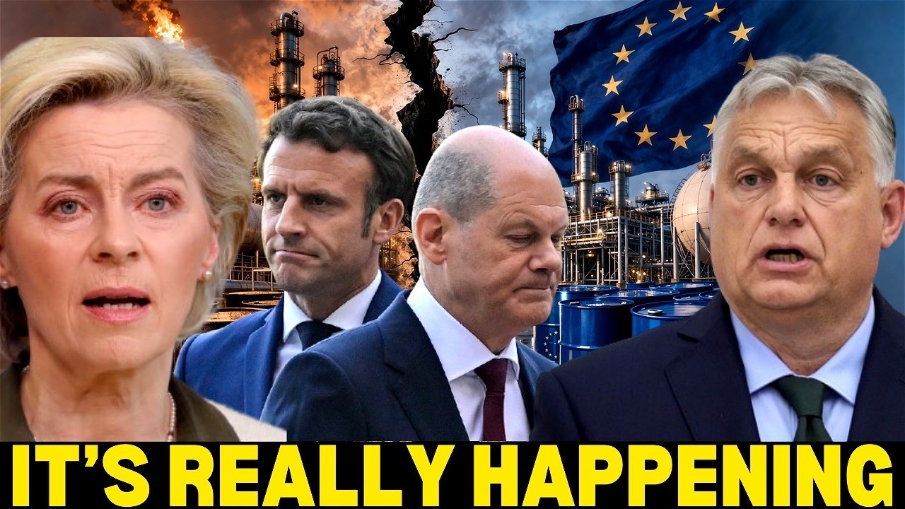 Europe SPLITS IN TWO As GAS WAR Spirals Out Of Control