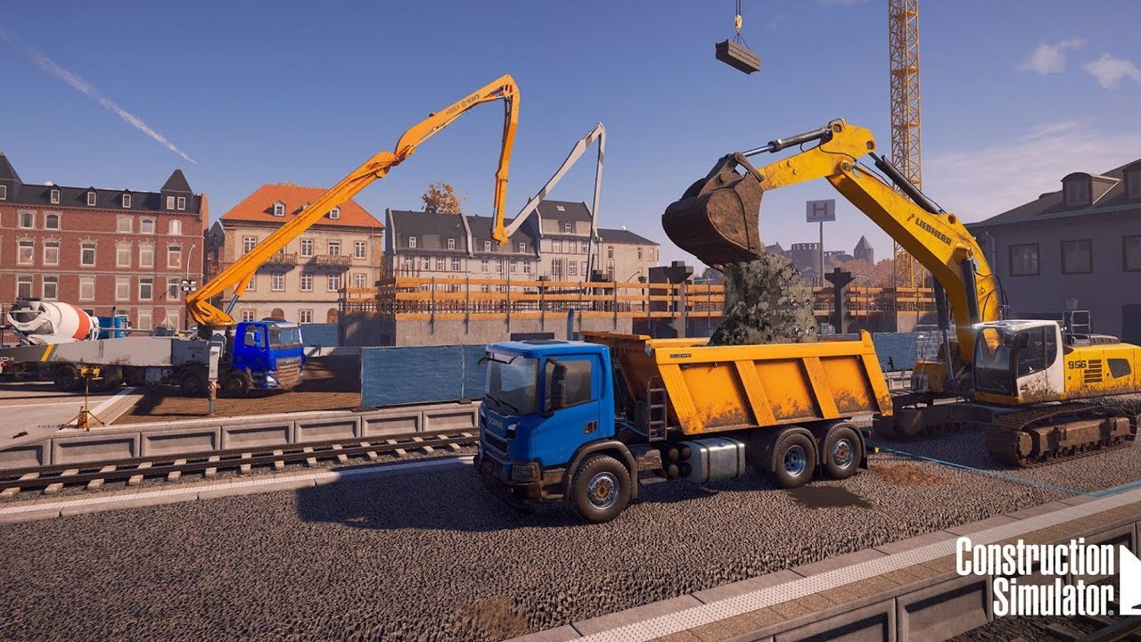 Park Construction Mission 🏗️ | Construction Simulator Gameplay