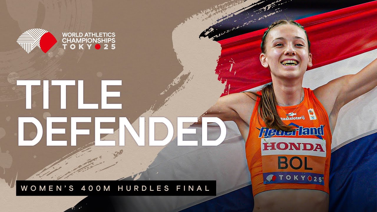 Femke Bol retainss her 400m hurdles title with 51.51 | World Athletics Championships Tokyo 25