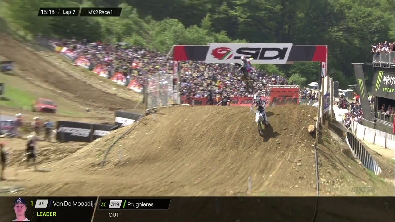 Benistant vs Horgmo | MX2 Race 1 | MXGP of France 2023 #MXGP #Motocross