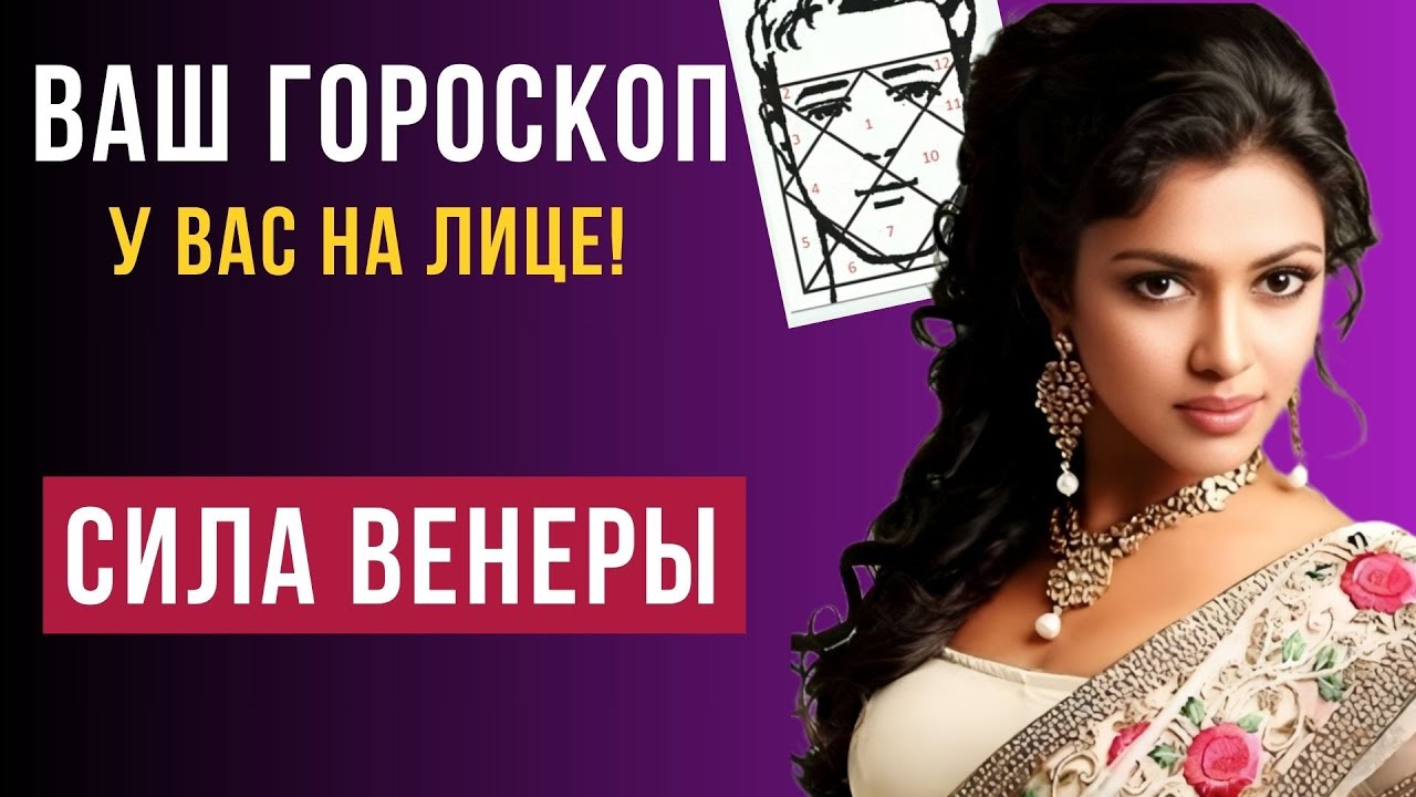ГОРОСКОП на ЛИЦЕ: Признаки СИЛЬНОЙ ВЕНЕРЫ во внешности.