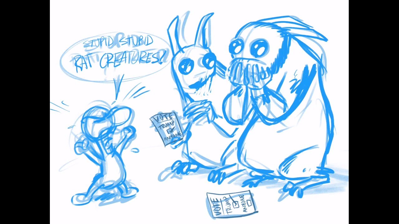Sketch Time: Stupid Rat Creatures