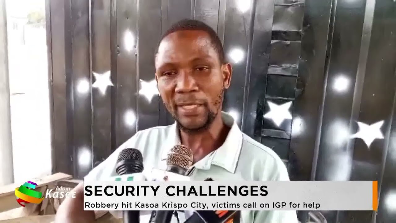 Security Challenges: Robbery hit Kasoa Krispo City, Victims call on IGP for help- Premtobre kasee