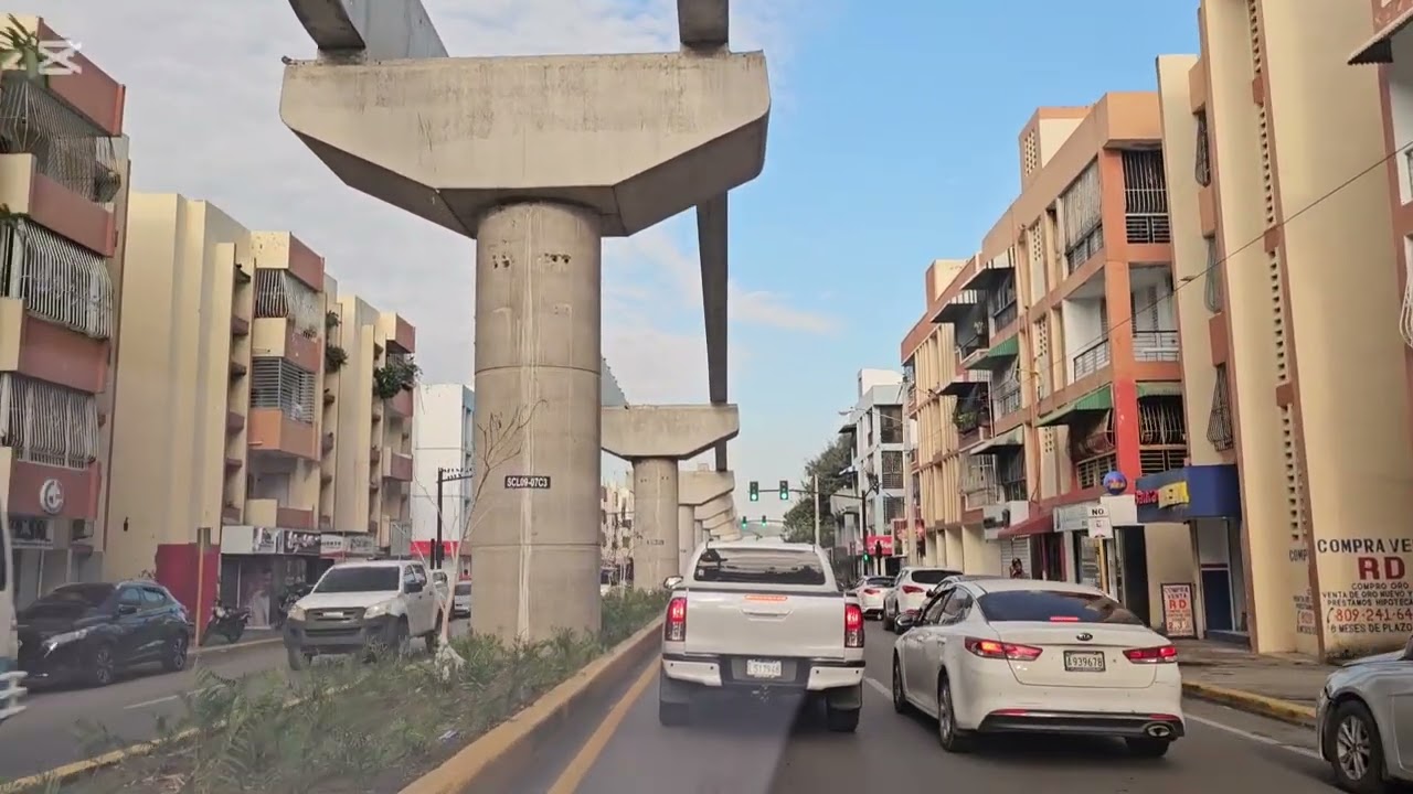 Monorriel de santiago avenida las carreras @sitdominicanaoficial @versátilR.D 