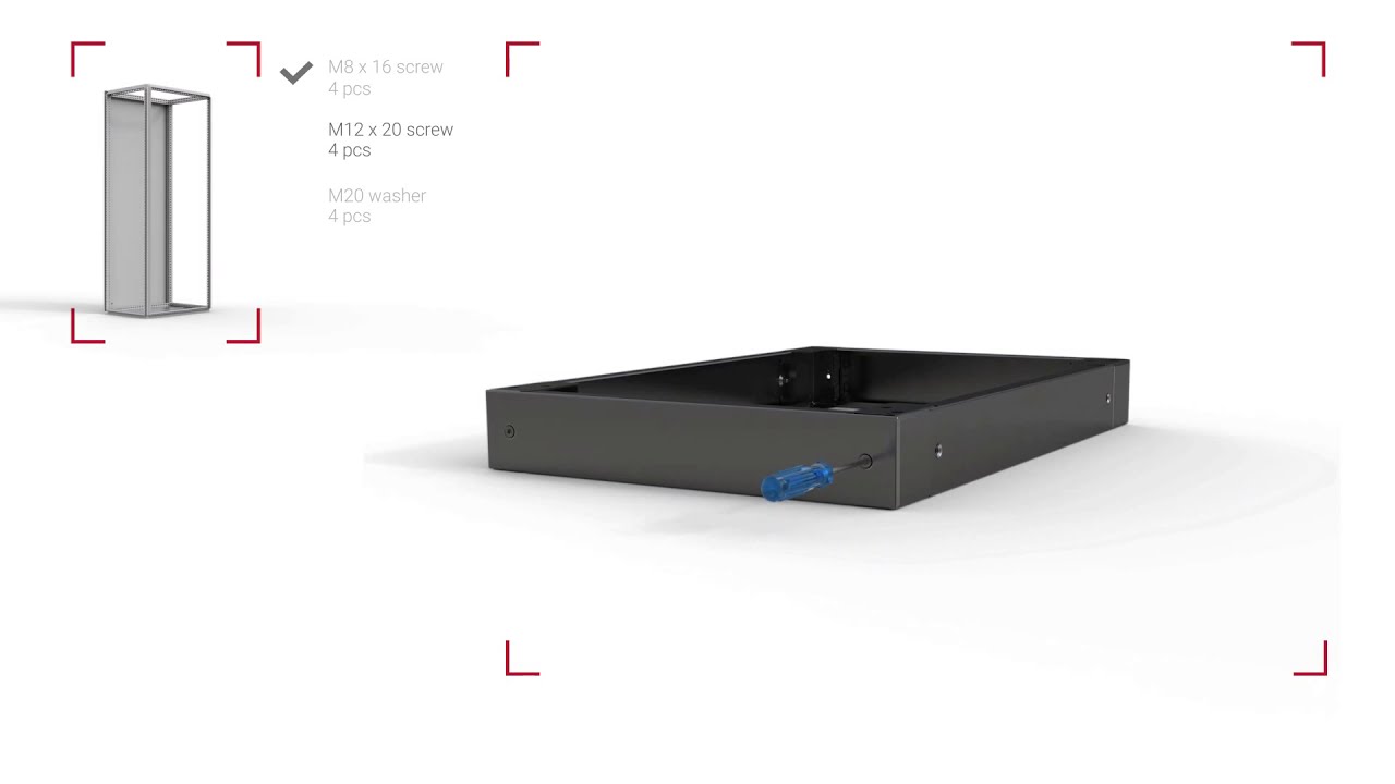 Plinth assembly (PF + PS)