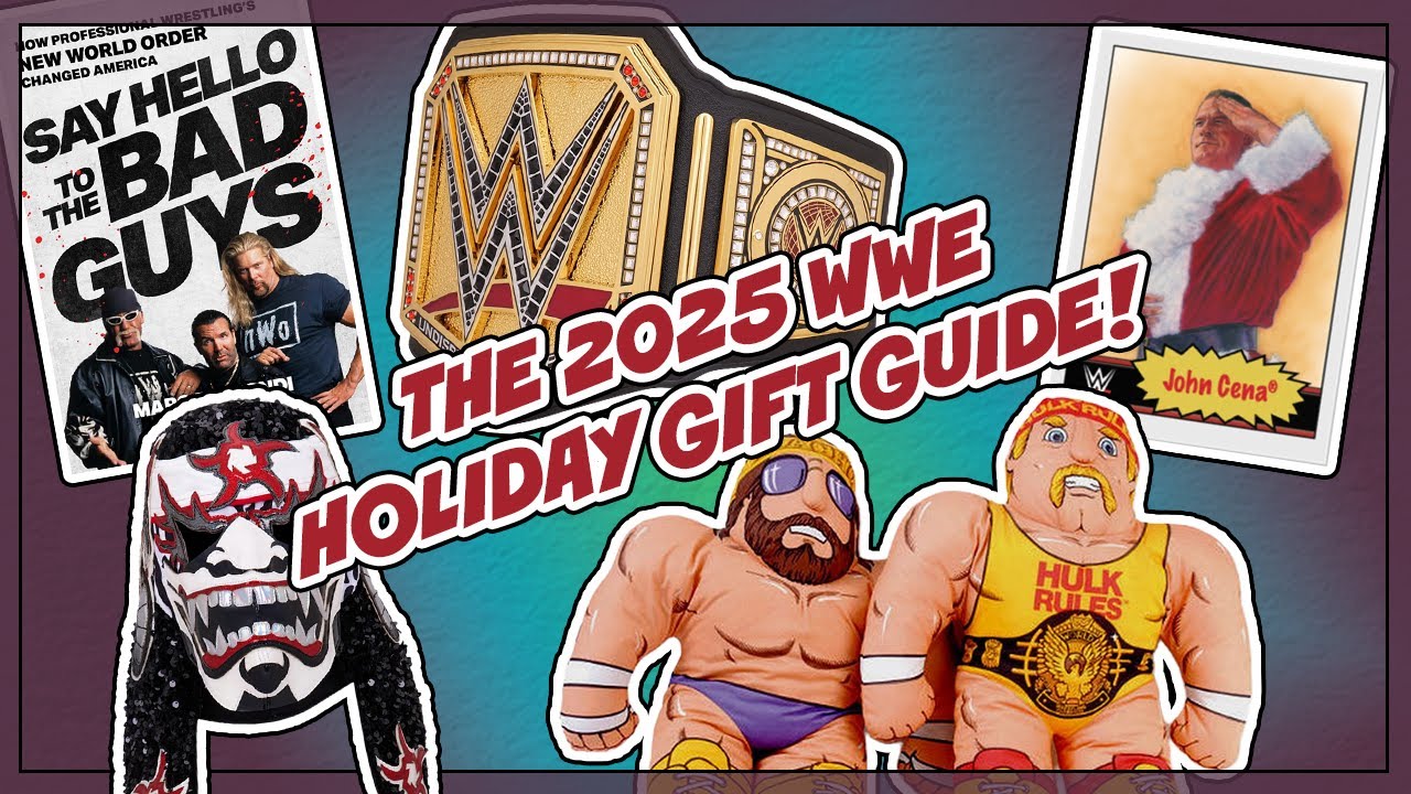 Какие подарки купить фанату рестлинга WWE на праздники 2025 года — Эпизод 41