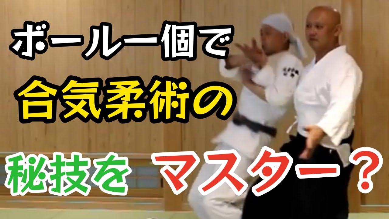 秘伝‼️達人のやっている浮身の身体を5分で修得❗️白鳳流合気武道③