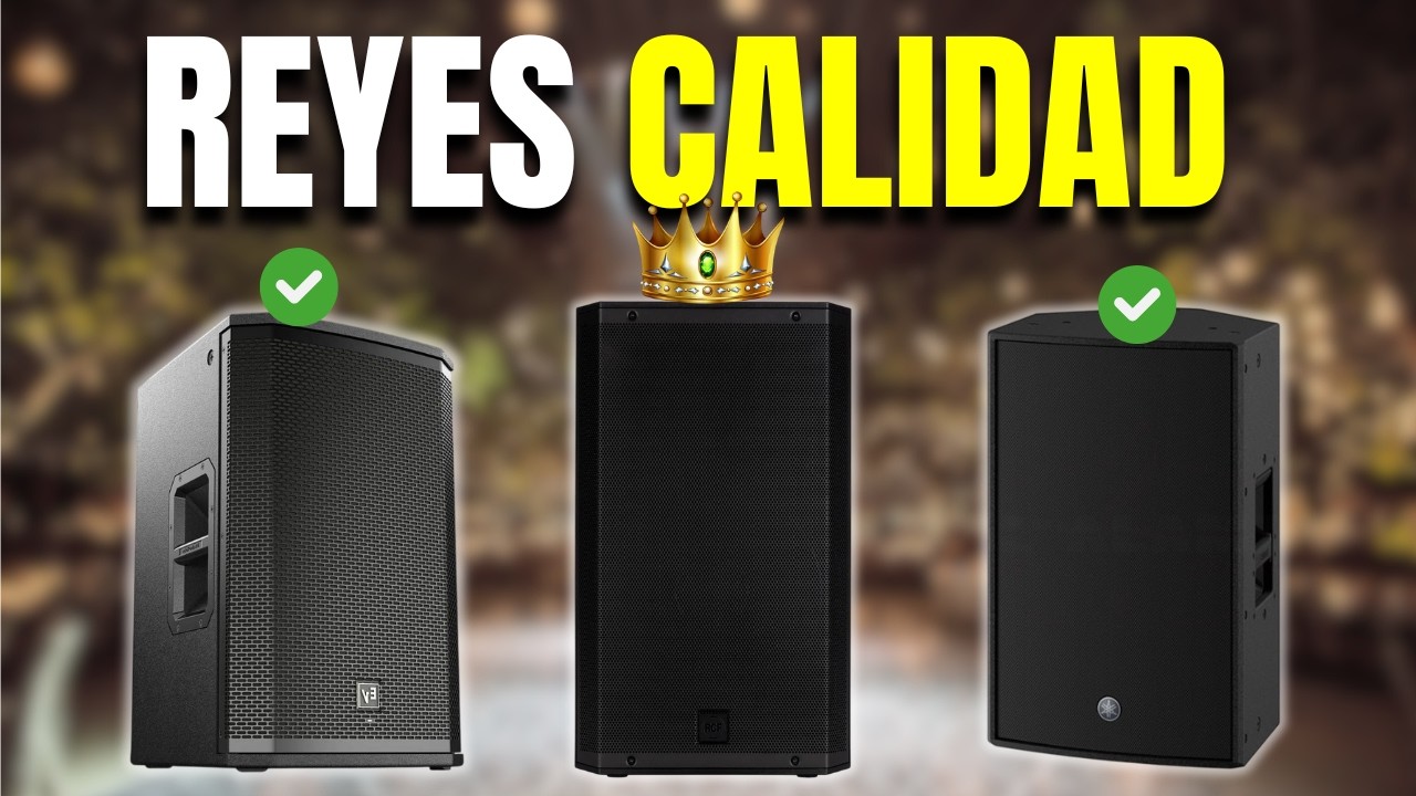 MEJORES BOCINAS AMPLIFICADAS PROFESIONALES 2026 | TOP 7 ALTAVOCES PROFESIONALES