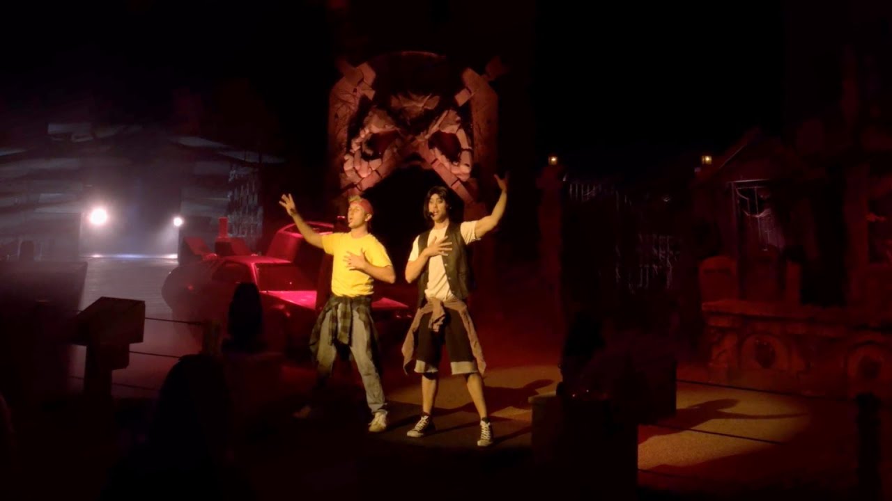 Bill & Ted's Excellent Halloween Adventure HHN 25 Universal Orlando 2015