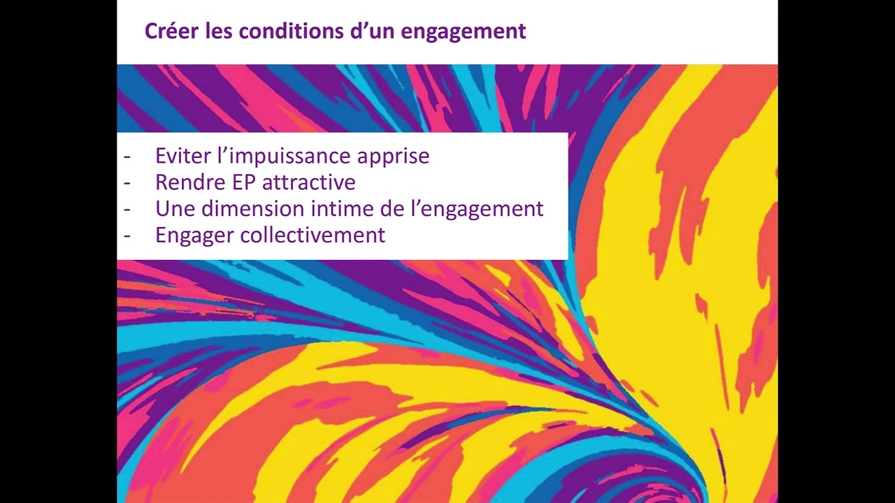Sens et engagement (écrit 2)