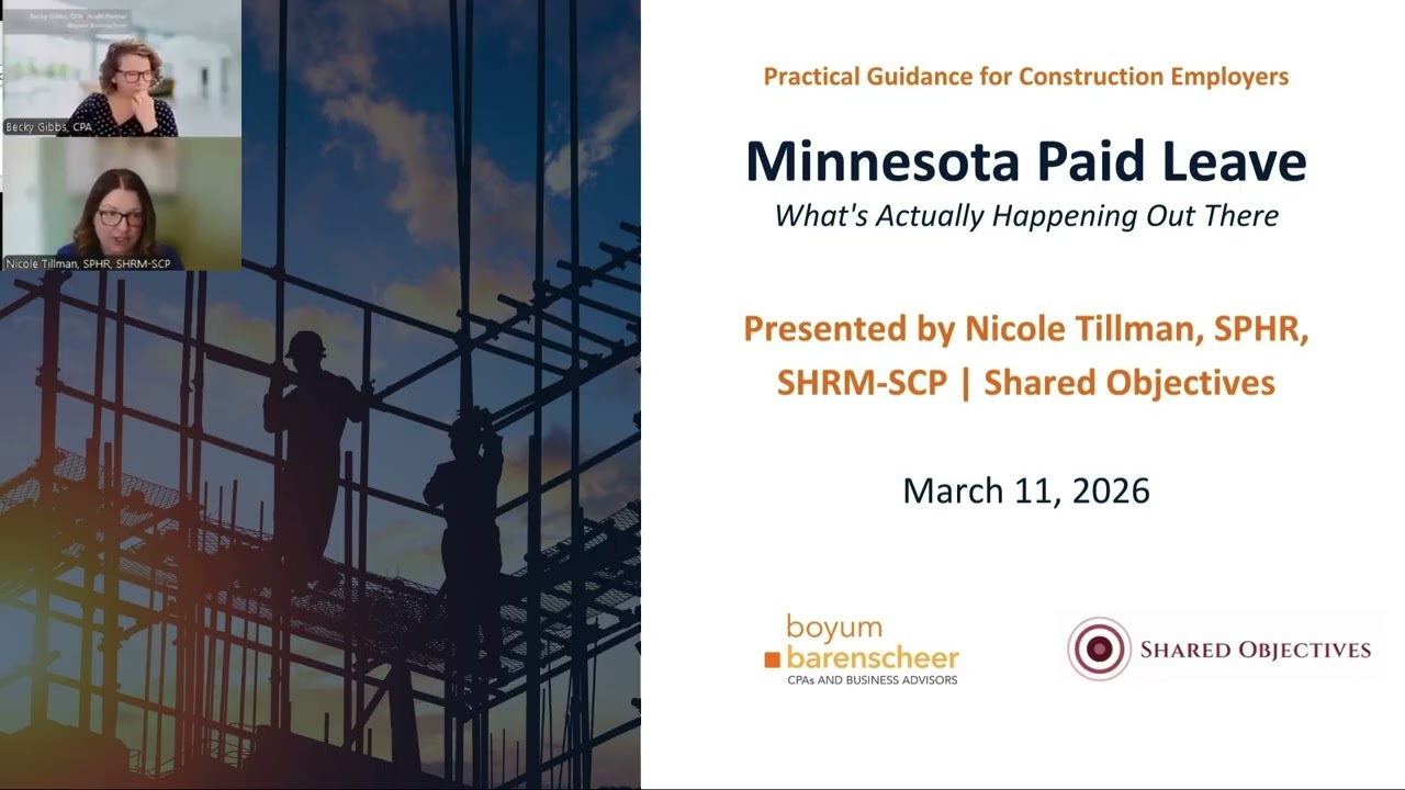 Minnesota Paid Leave Explained (2026) | What Construction Employers Need to Know