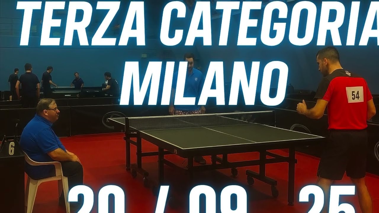 HIGHLIGHTS Torneo terza cat Milano 20/09/2025