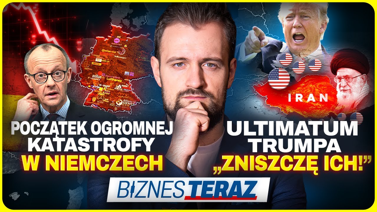KRYZYS w NIEMCZECH nadal trwa, Rozmowy OSTATNIEJ SZANSY (USA - IRAN)| Biznes Teraz