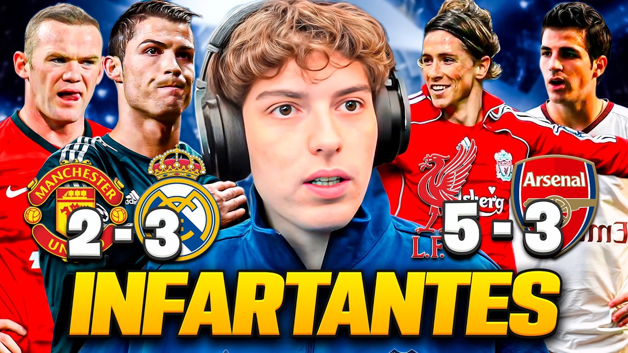 REACCION A ELIMINATORIAS DE CHAMPIONS LEAGUE MAS INFARTANTES DE LA HISTORIA (2026)