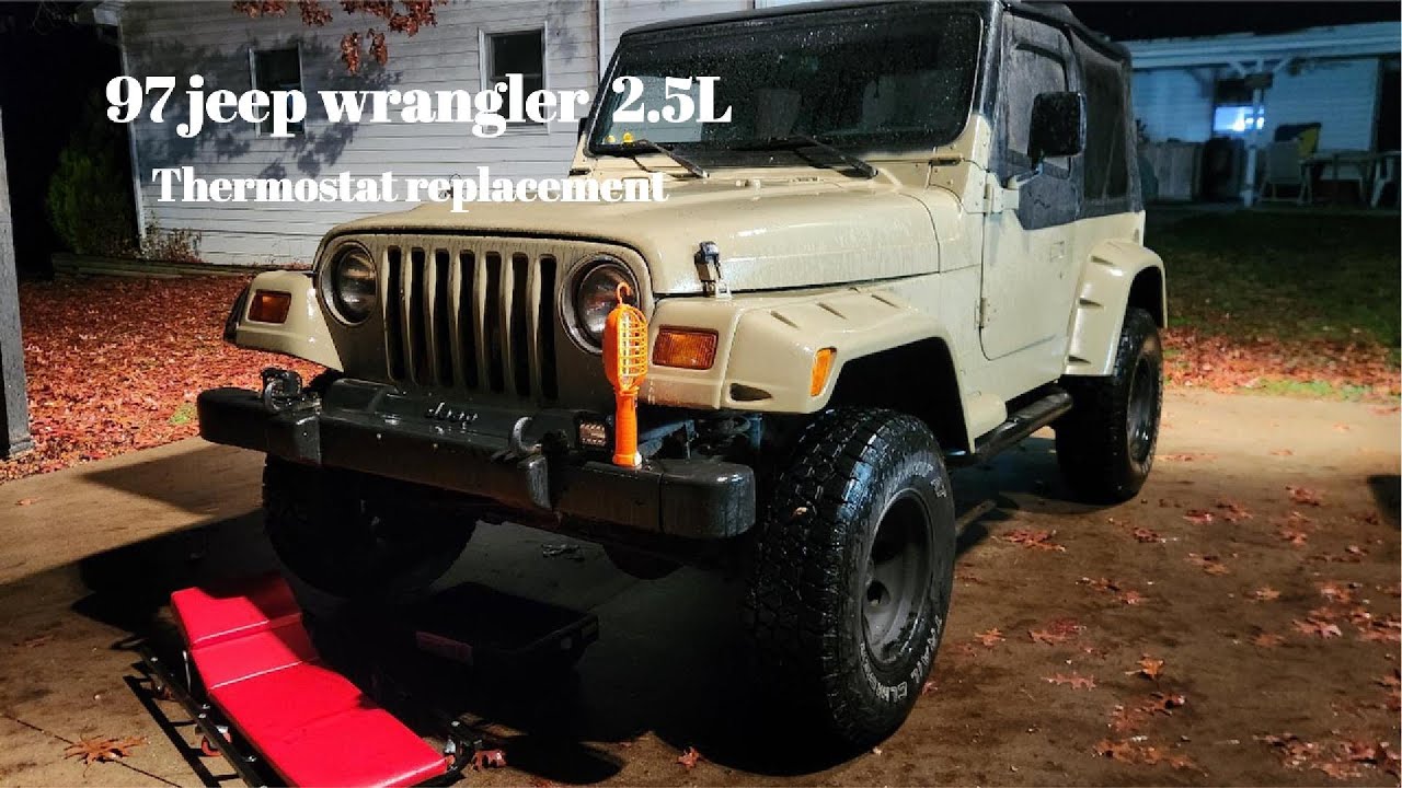 97 jeep wrangler thermostat replacement