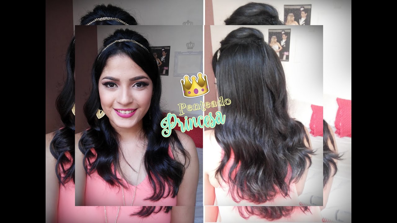 Penteado Princesa - Topete utilizando item da cozinha !