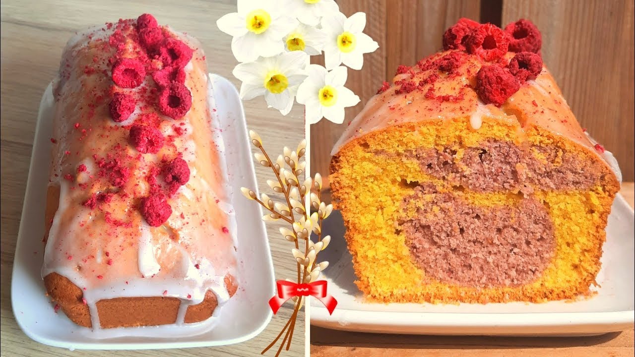 Babka Mango z Malinami &ndash; Przepis na Wilgotną i Puszystą Babkę z Egzotycznym Smakiem! 🍋🥭🍇