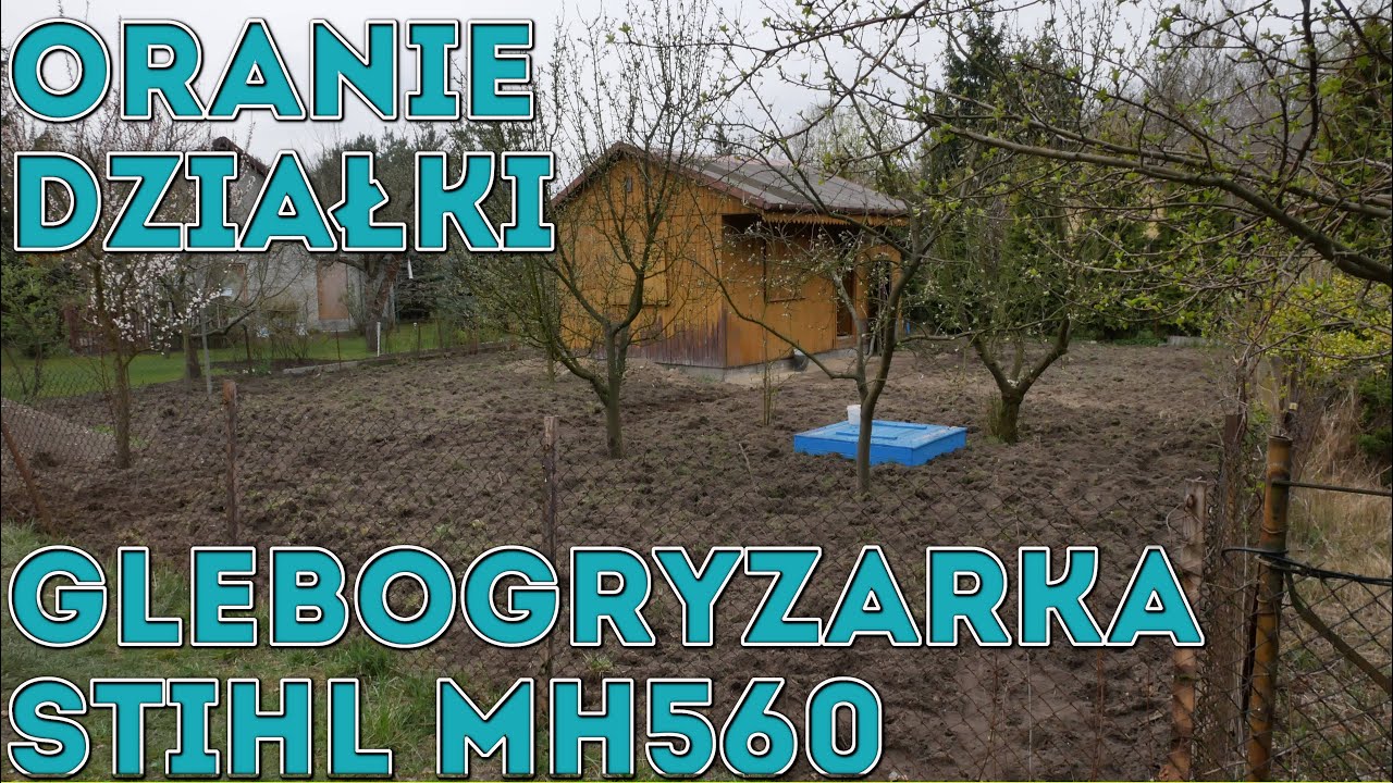 Na Działce! Vlog odc.6 Glebogryzarka Stihl MH560. Oranie ziemi na działce #Majster Amator
