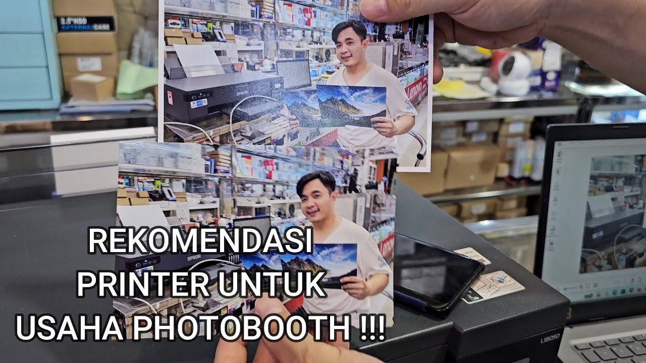 PRINTER YG PALING TEPAT UNTUK USAHA PHOTOBOOTH / USAHA  CETAK FOTO | PRINTER EPSON L18050 ATAU L8050