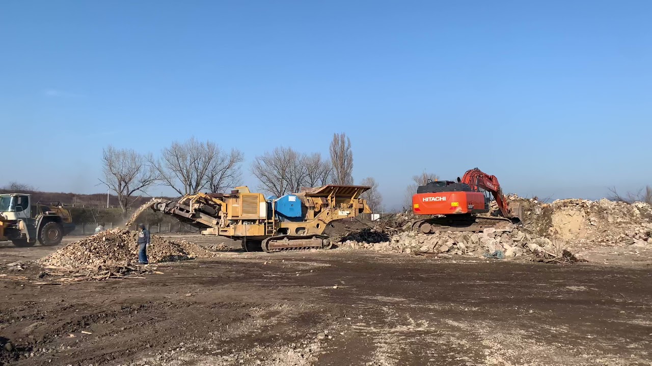 OM APOLLO 2008 mobile crushing plant beton demolition