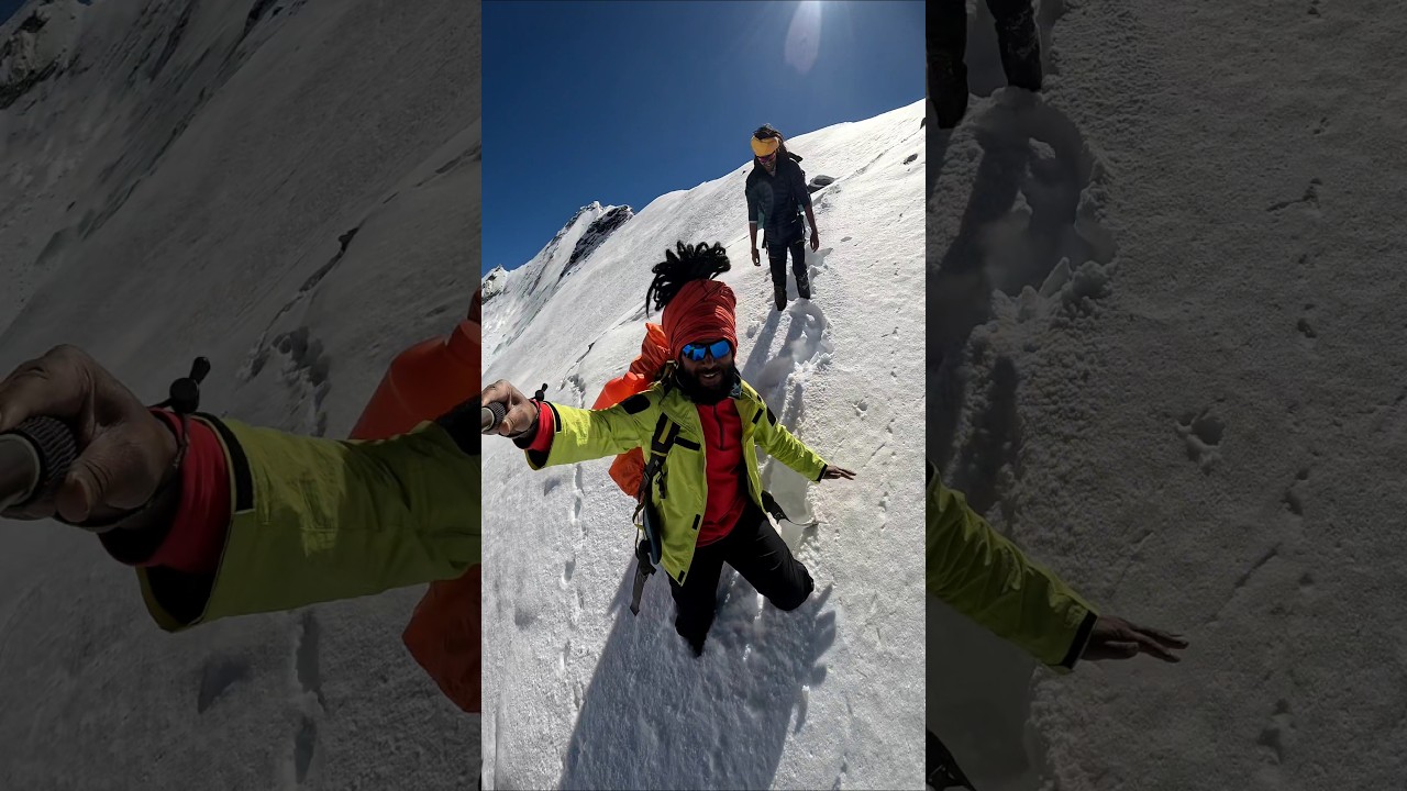 Homkund yatra 🚩#youtube #reels #explore #roopkund #homkund #adventure #shots  #himalayas #junargali