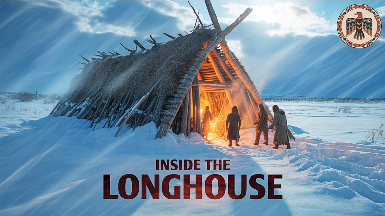 Inside an Iroquois Longhouse During a Brutal Winter | Native American History