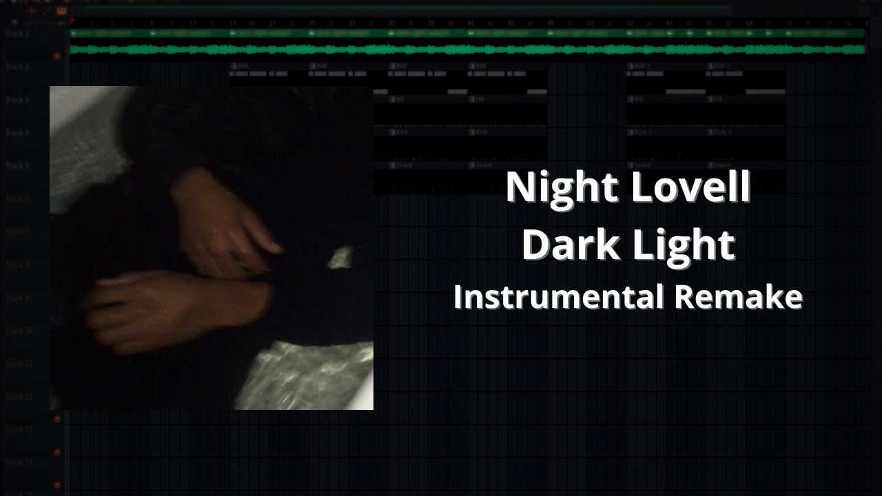 Night Lovell - Dark Light FL Studio Instrumental Remake (reprod. by iBlazeManz)