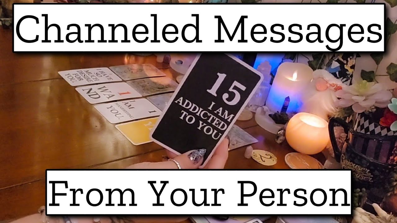 Channeled Messages From Your Person ♡ #timeless #channeledmessages #messagesfromyourperson #messages