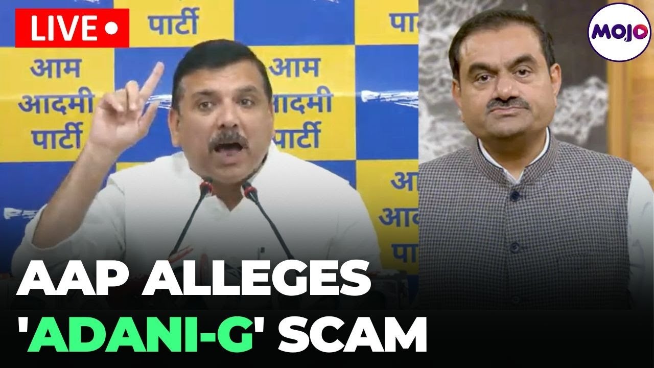 AAP Makes Massive Allegation, Claims 'Adani-Coal' Scam Under Modi Govt | AAP Press Conference