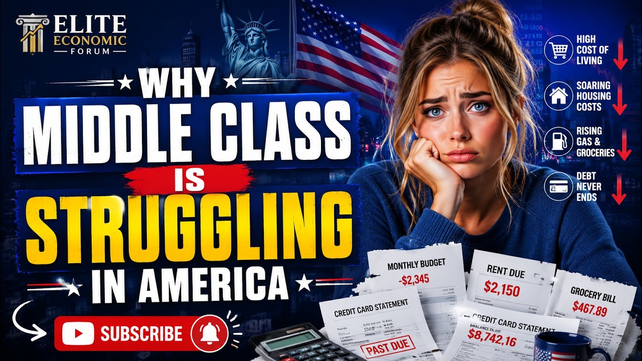 Why Middle Class Is Struggling In America