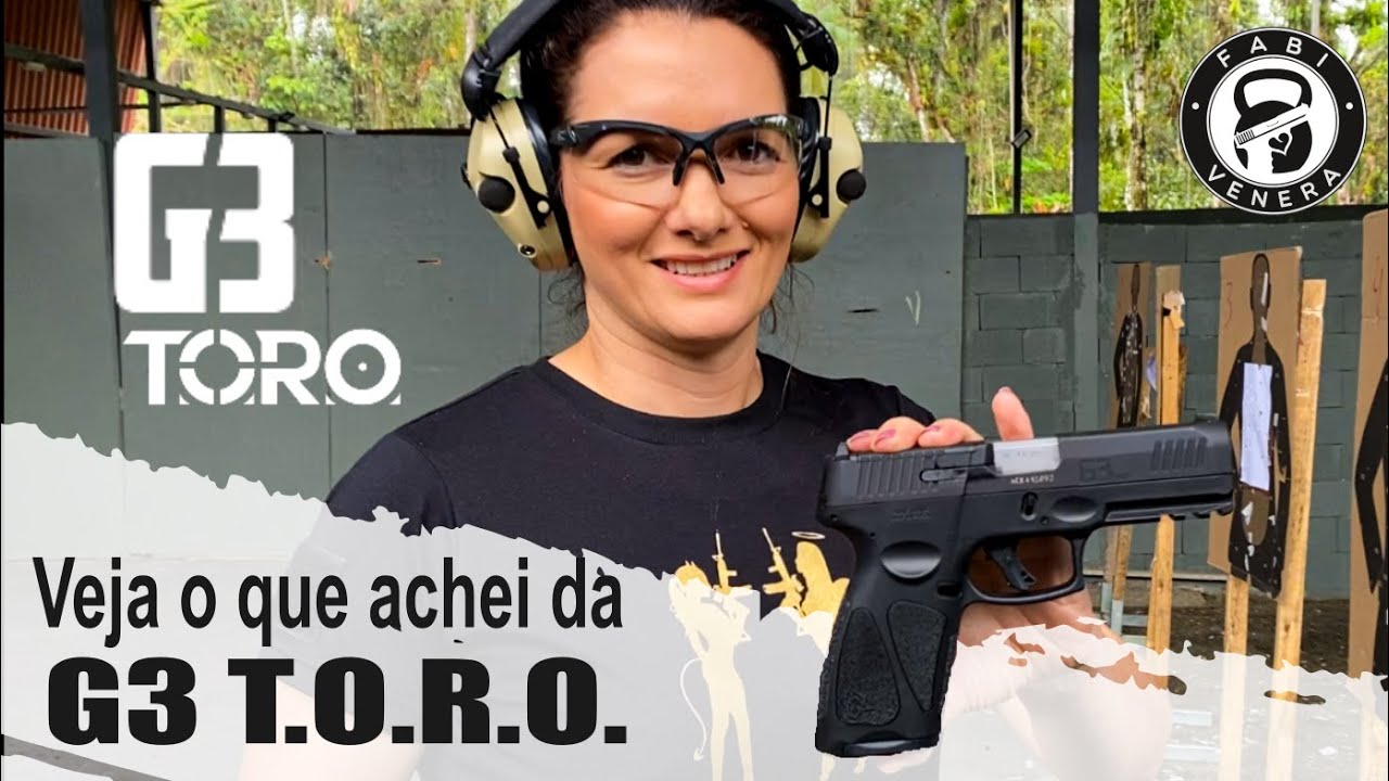 Review da pistola Taurus G3 T.O.R.O.