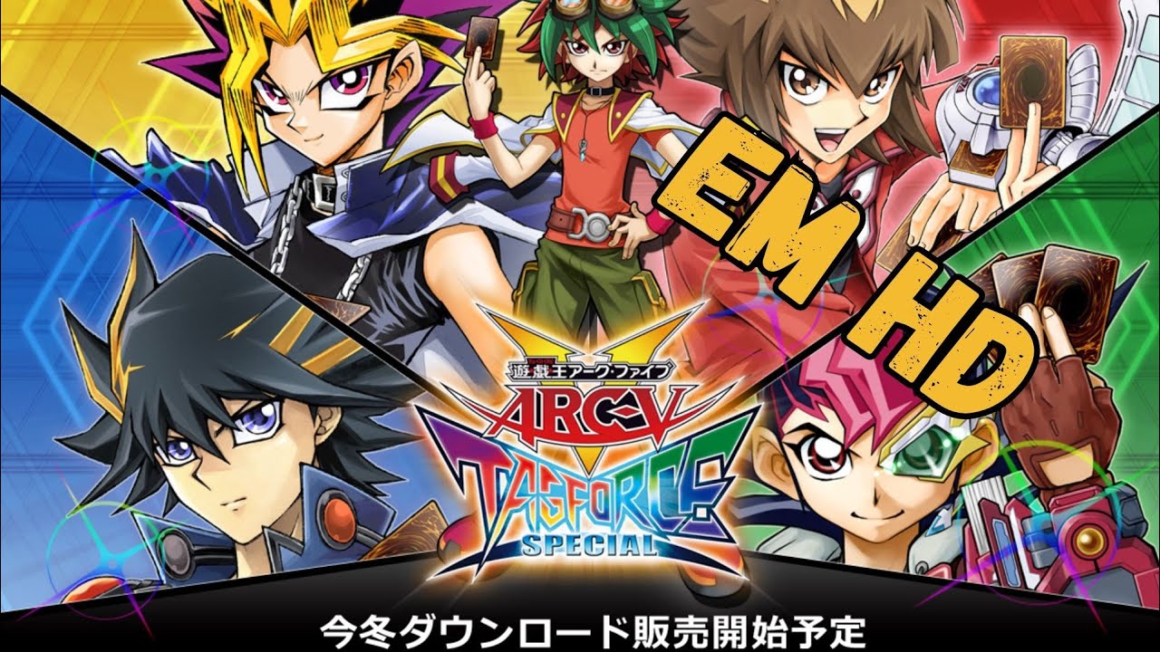 Yu-Gi-Oh! Arc-V Tag Force Special: Pack de Textura Em HD