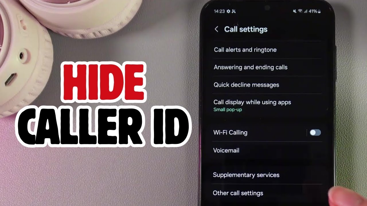 How to Manage Caller ID Settings on Samsung Galaxy A14