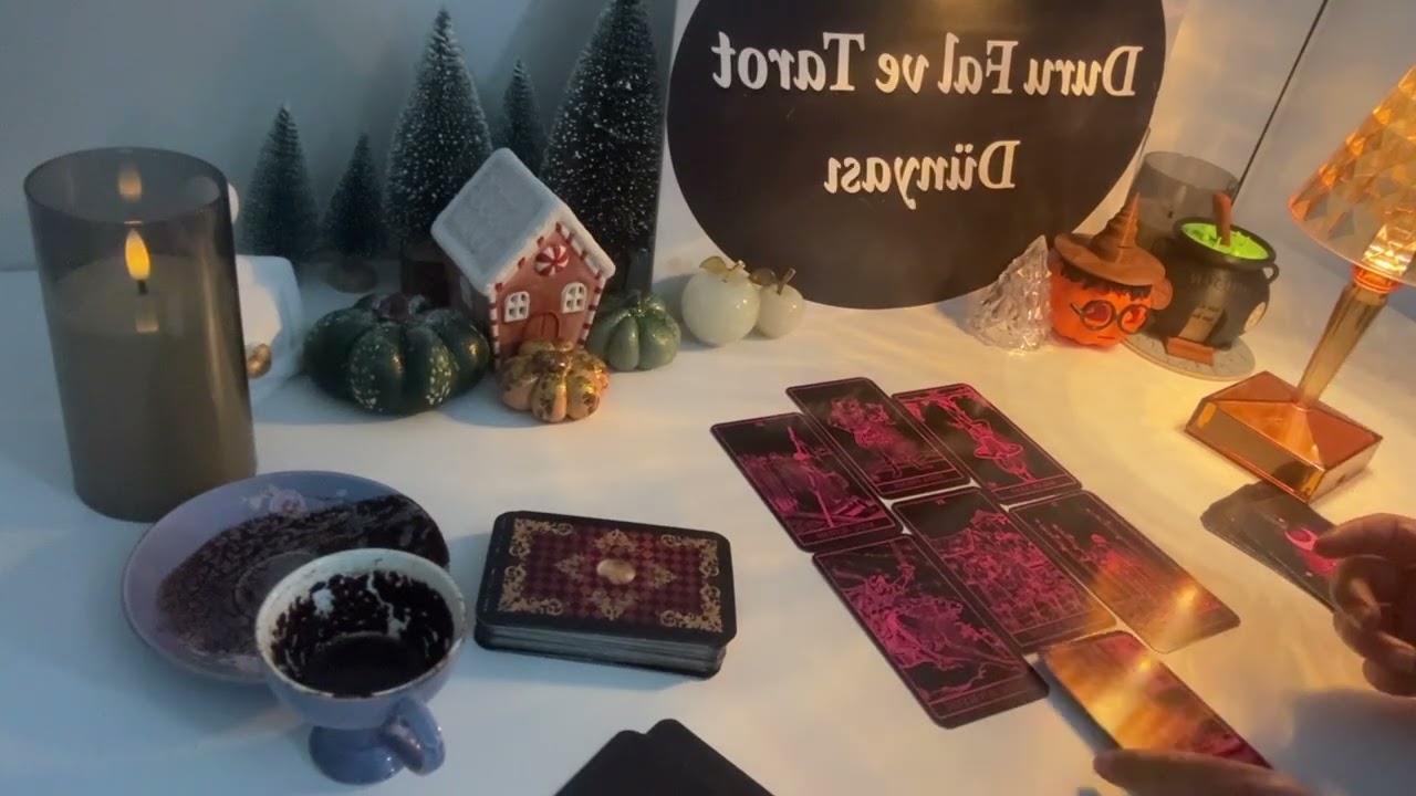 SENİ SORUYOR HABER ALMAYA ÇALIŞIYOR ❤️‼️ GENEL KAHVE TAROT FALI #tarot #kahvefalı 