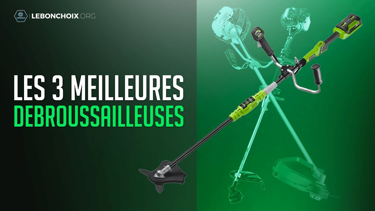 🔴 TOP 3 : MEILLEURE DÉBROUSSAILLEUSE 2023❓( COMPARATIF & TEST )