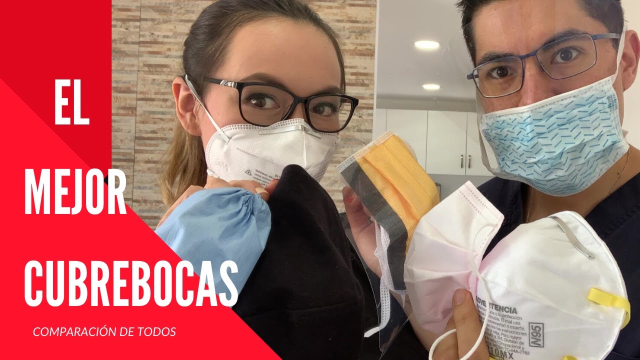 El mejor cubrebocas | Comparación de todos los tapabocas |N95, KN95, Tela, tricapa