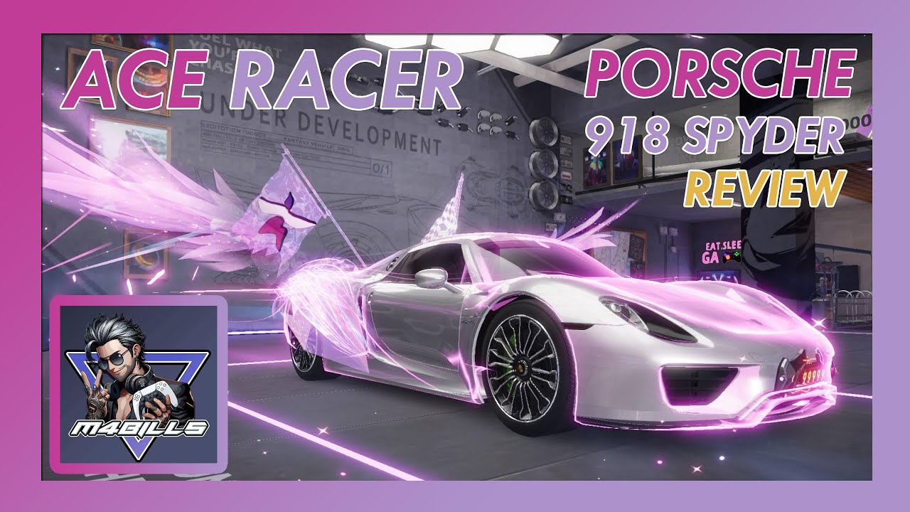 เปิดกล่องสุ่ม Porsche 918 Spyder พร้อมรีวิว รถสปีดสายบิน !! | Ace Racer #M4BILLS
