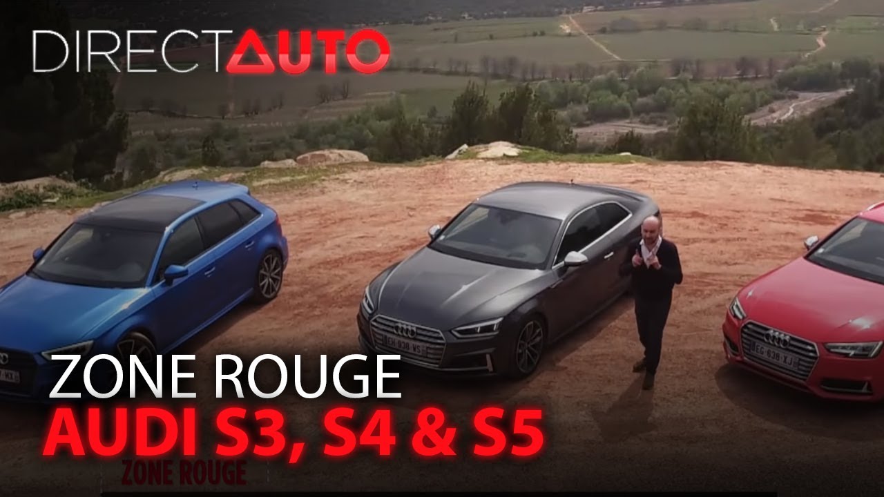 AUDI S3, S4 & S5 : S POUR SENSATIONNELLES