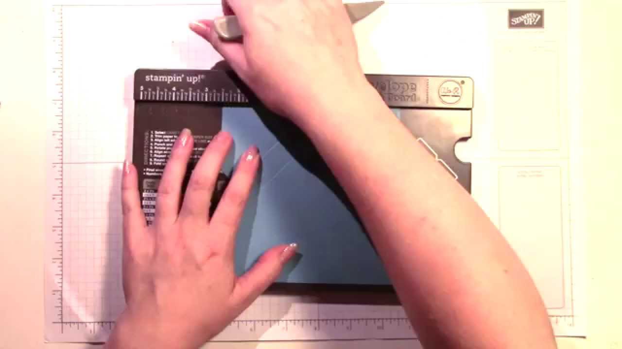 Baby Shower Box using the Envelope Punch Board
