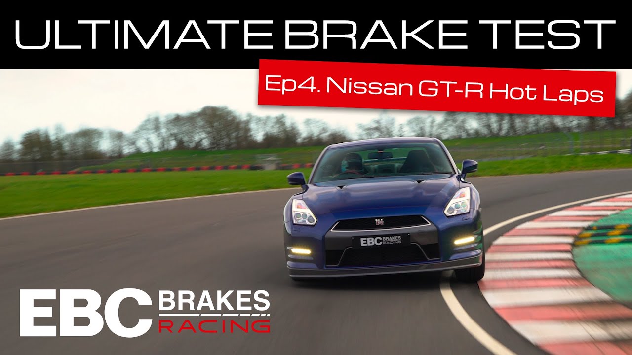 EBC's Ultimate Brake Test | Ep.4 &ndash; Nissan GT-R Hot Laps with Jake Hill (RP-X Pads & 2-Piece Discs)